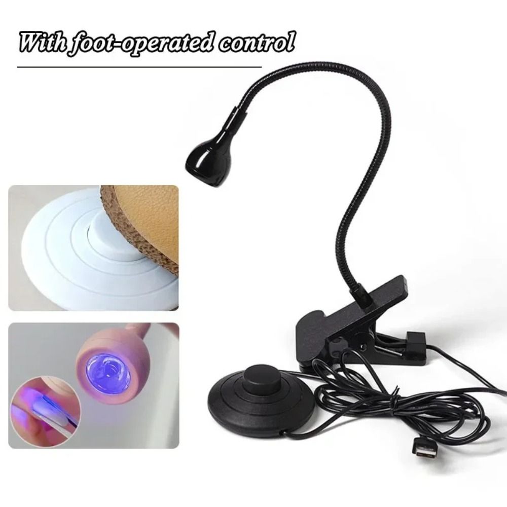 Uv Led Lamp Nail - Tragbare 5W/3W UV-LED-Nagellampe mit Verstellbarem Kopf