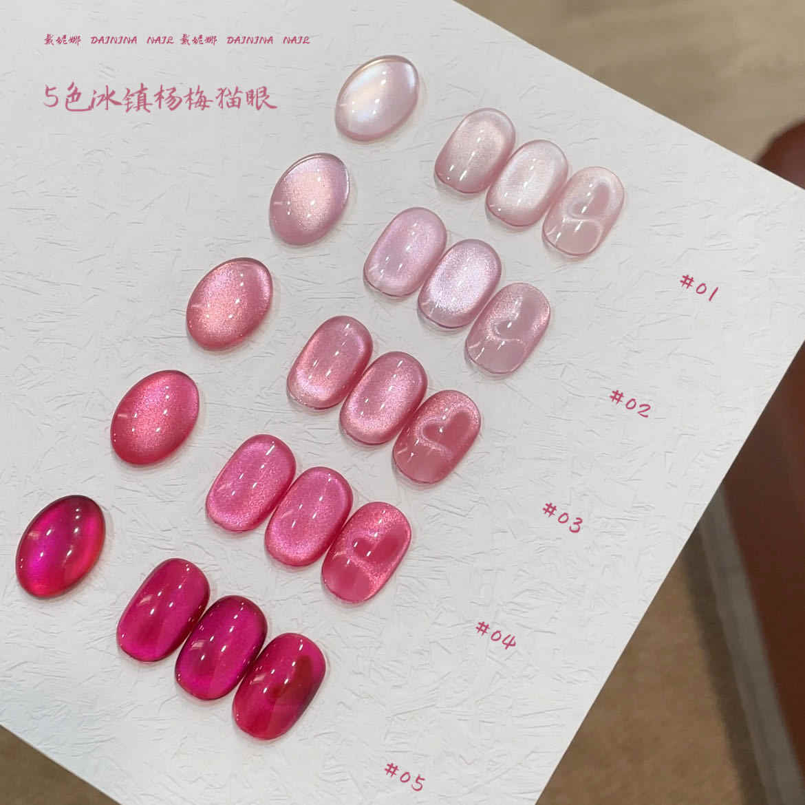 Uv Led Lamp Nail - DAININA Hochwertiges 5-Farben Moonlight Cat Eye