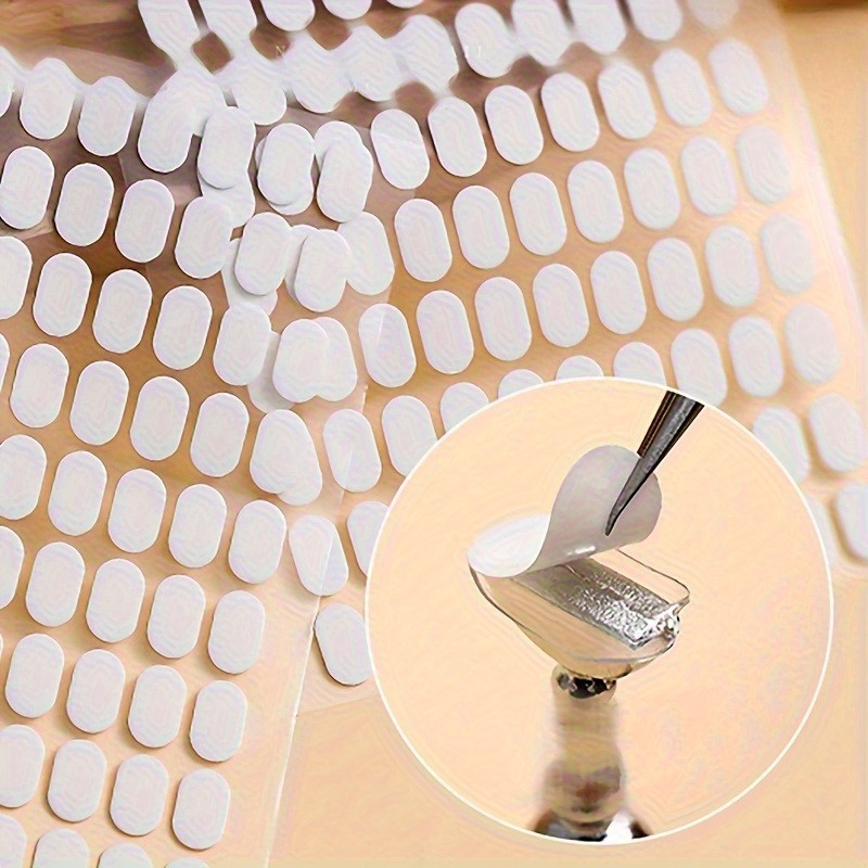 Nail Art Quotes - 2 Stück Nagelkunst-Display-Klebelaschen, doppelseitiges Klebeband für