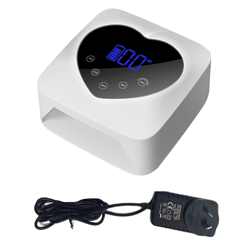 Uv Led Lamp Nail - Nagelkunstlampe mit automatischem Sensor, LCD-Display, UV-LED-Nageltherapielampe,
