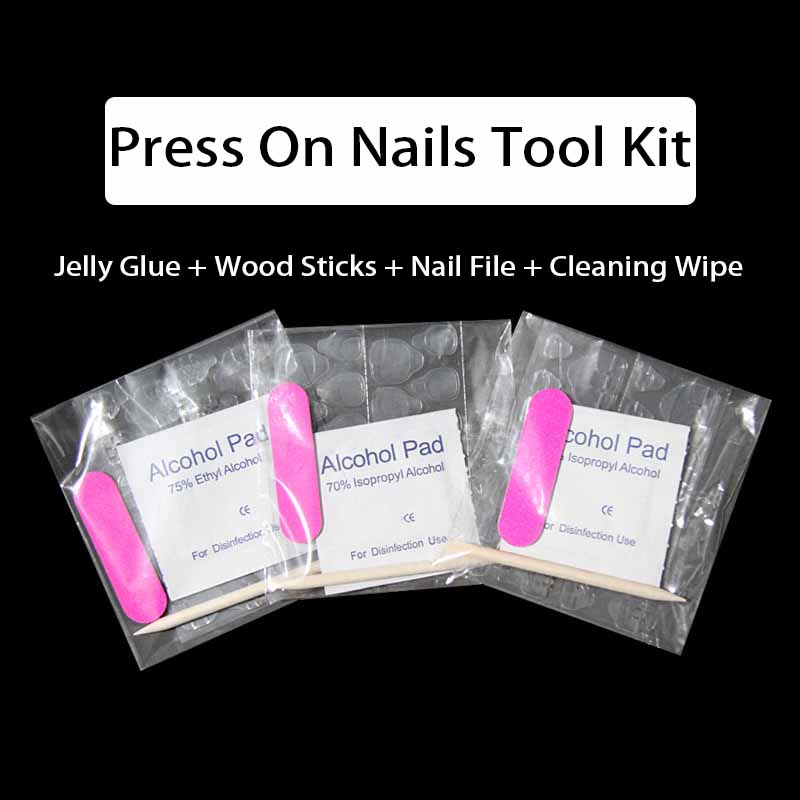 1 Set Nagelkleber-Tabs, Gelee- – Nail Art Quotes Bewertung und Preis
