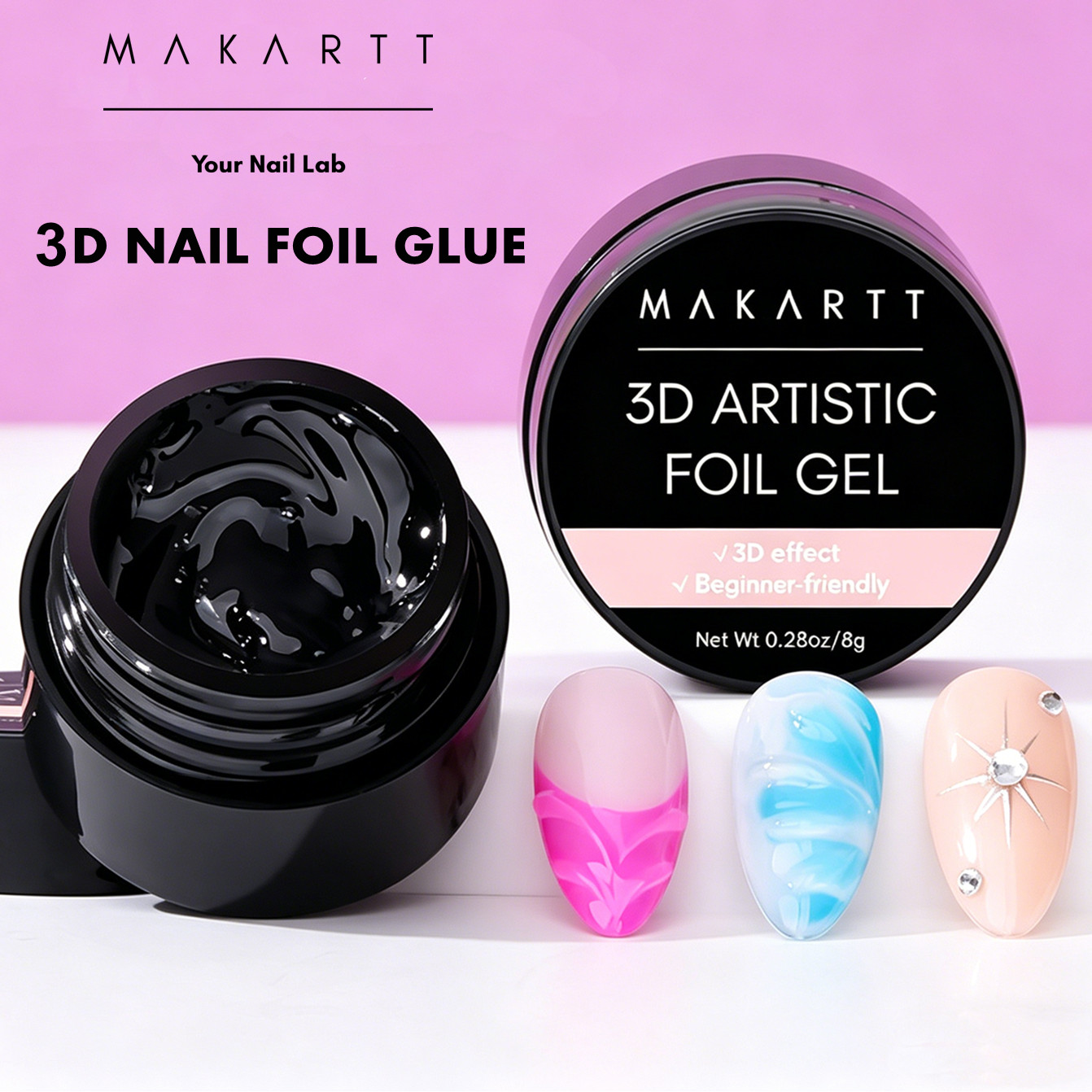 Makartt 3D Nagelgel 8ml Nagelf – Uv Led Lamp Nail Bewertung und Preis