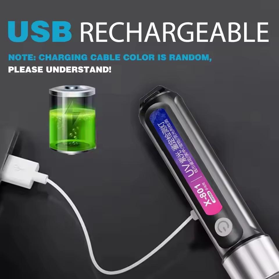 Mini UV-LED-Schwarzlicht-Tasch – Uv Led Lamp Nail Bewertung und Preis